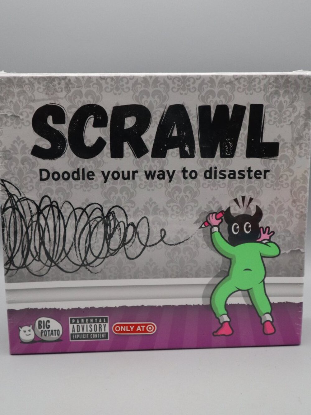 Scrawl Adult Party Drawing Game Doodle Your Way To Disaster Target Exclusive